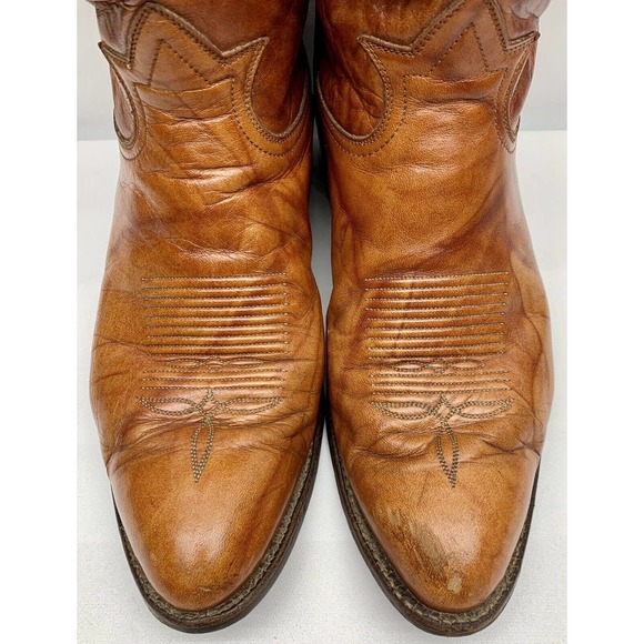 Tony Lama VTG Cowboy Boots Size Mens US 10 E Style 5084 - Picture 3 of 16
